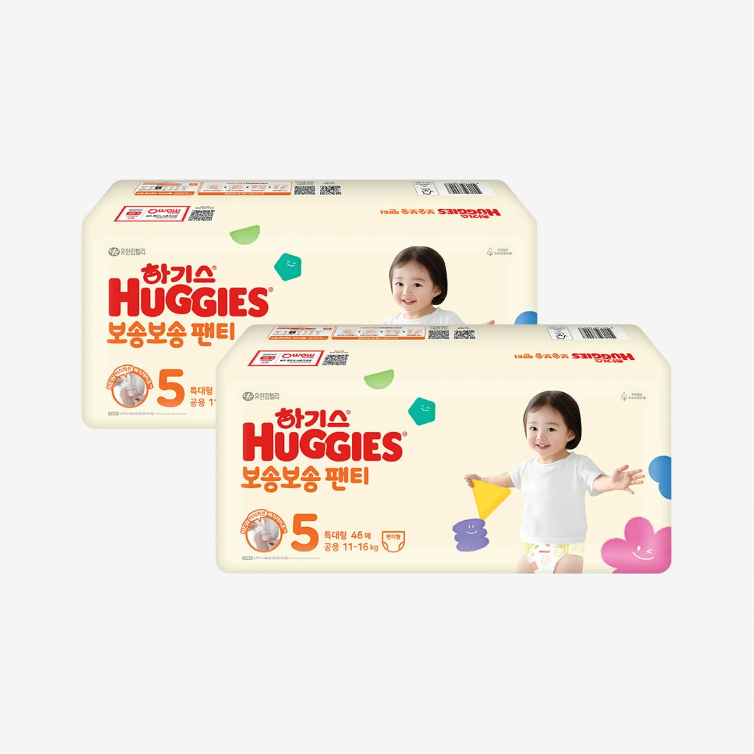 보송보송 팬티 5단계 2팩