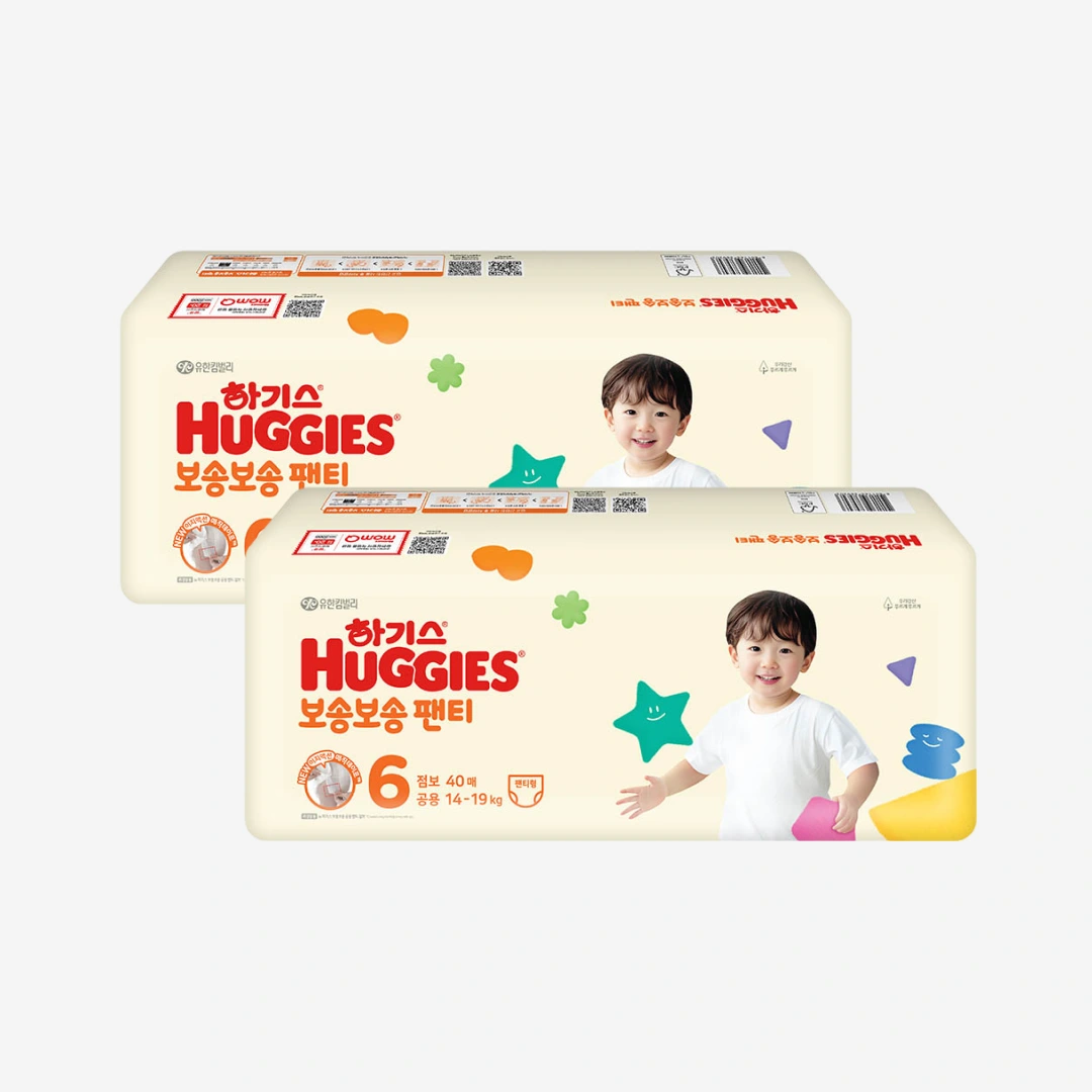 보송보송 팬티 6단계 2팩