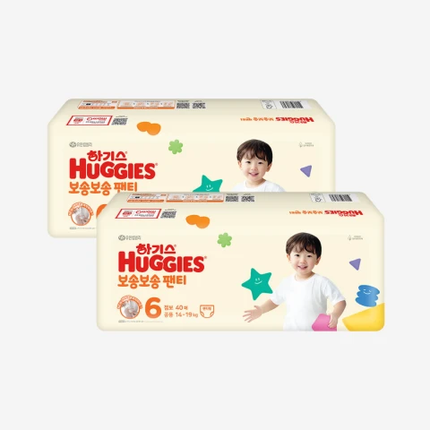 보송보송 팬티 6단계 2팩