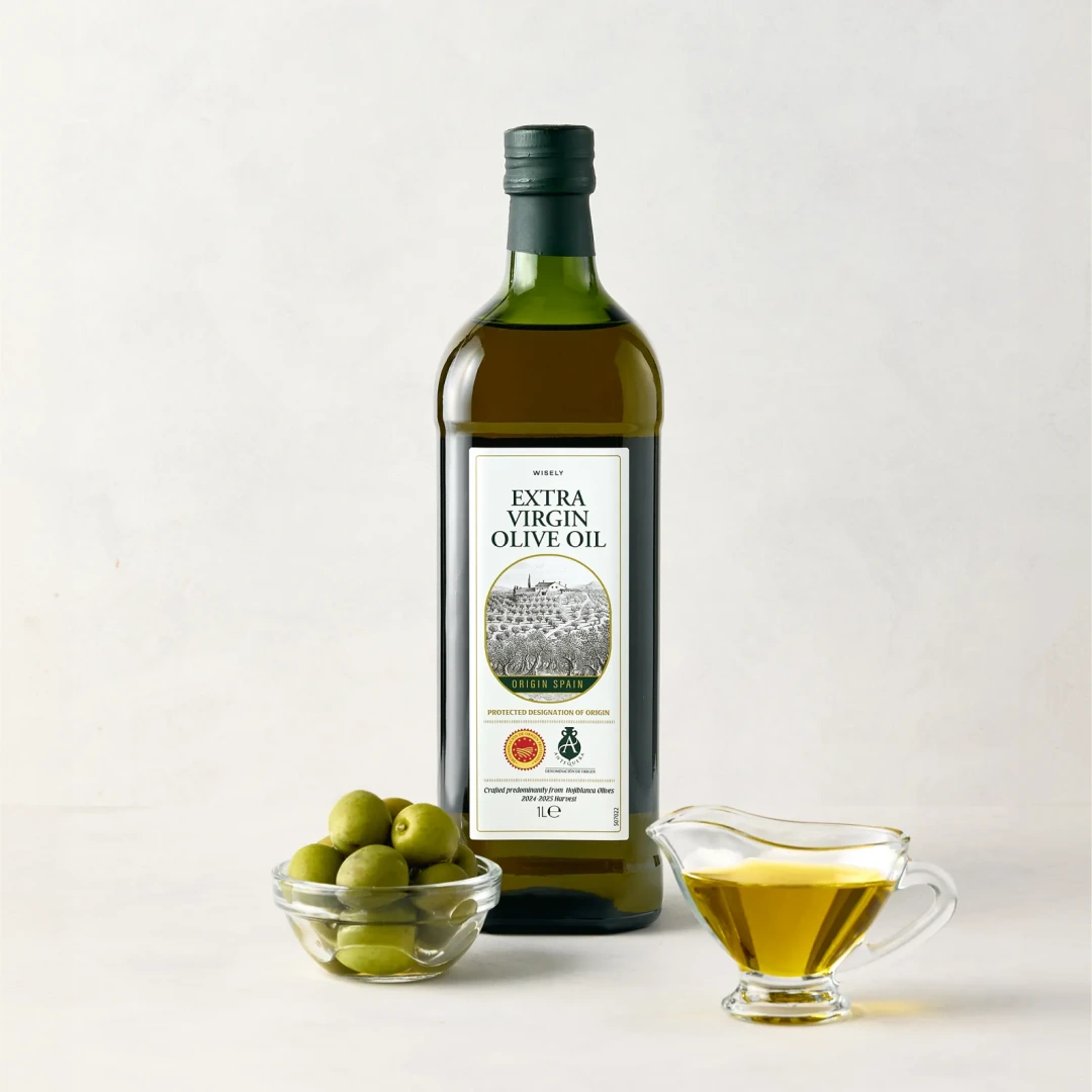 와이즐리 엑스트라버진 올리브오일 1L – PDO 인증 / 산도 0.3% 이하