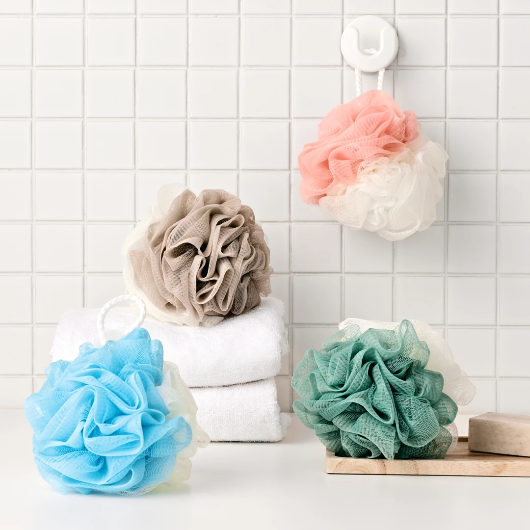 샤워볼 4종 세트