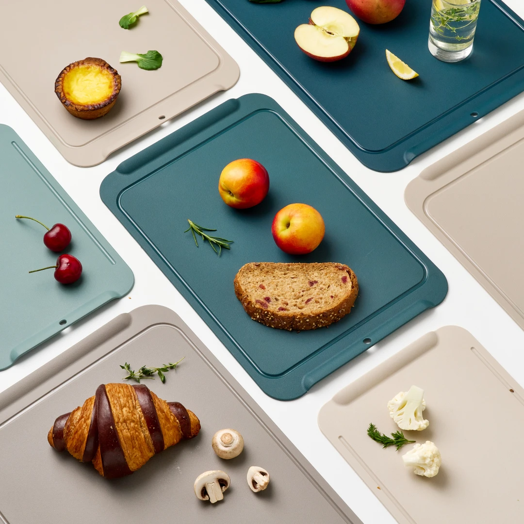 실리만 칼 자국이 나지않는 TPU 안심 도마 (중형, 코코아)