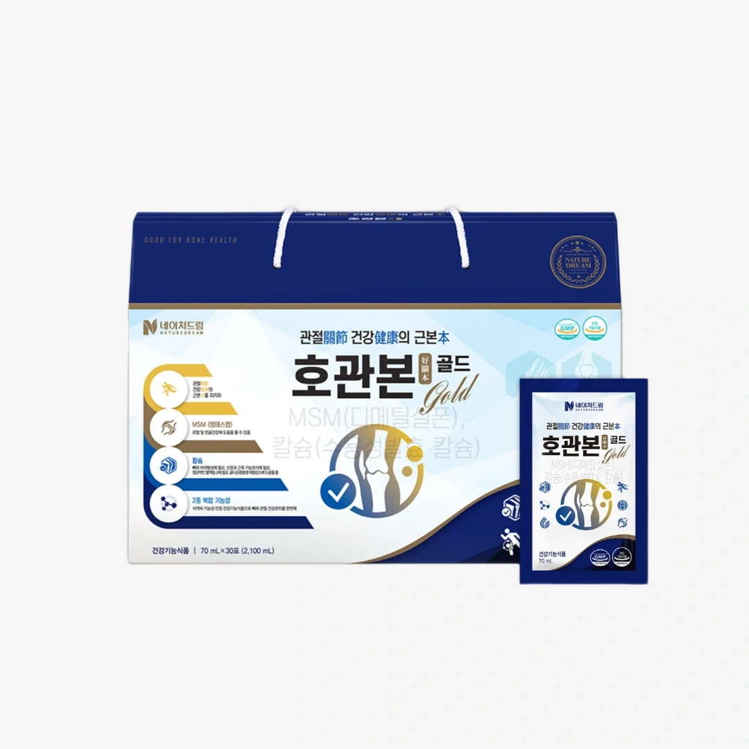 [한정수량] 네이처드림 호관본 골드 70ml*30포*1박스