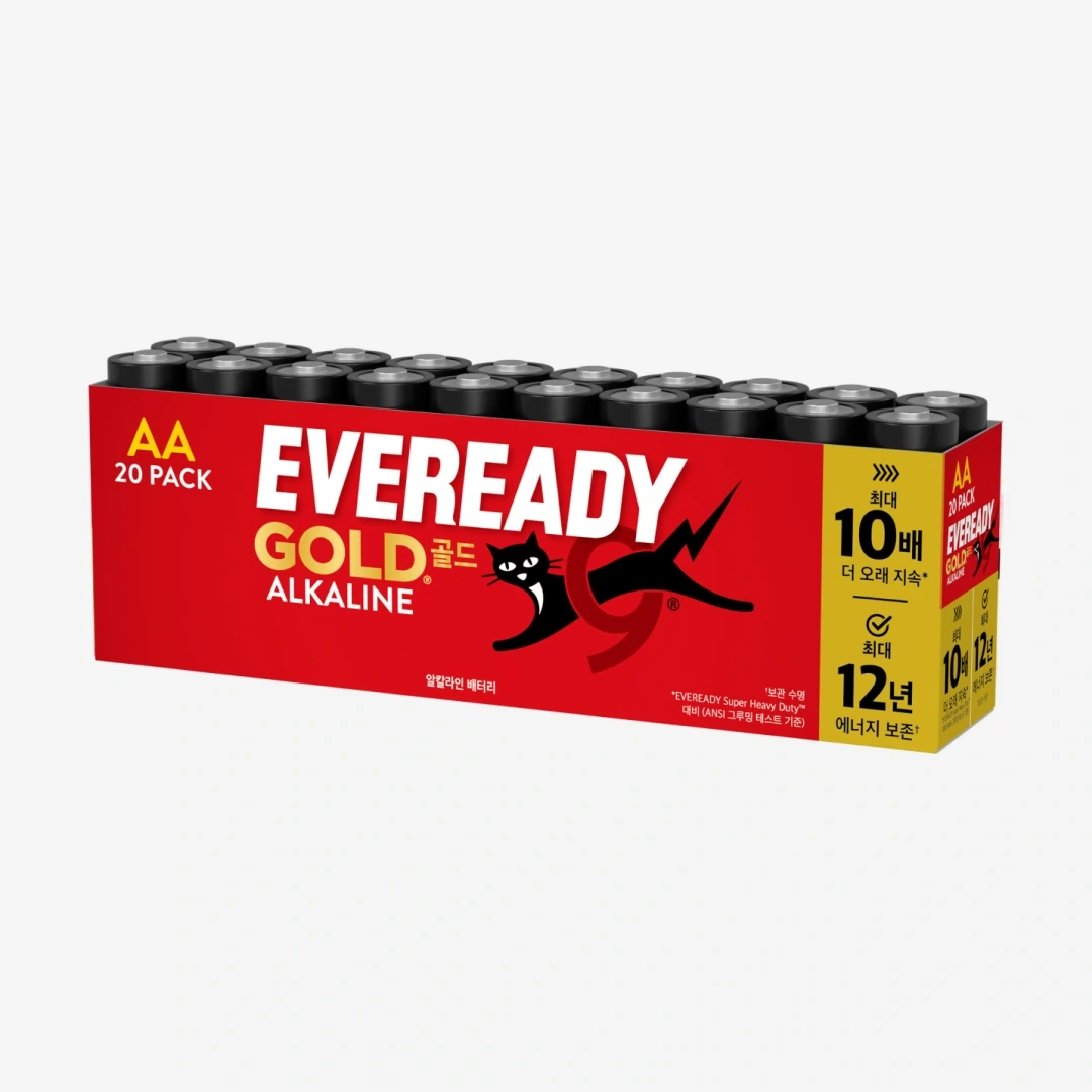 EVR 건전지 20개 (AA/AAA)