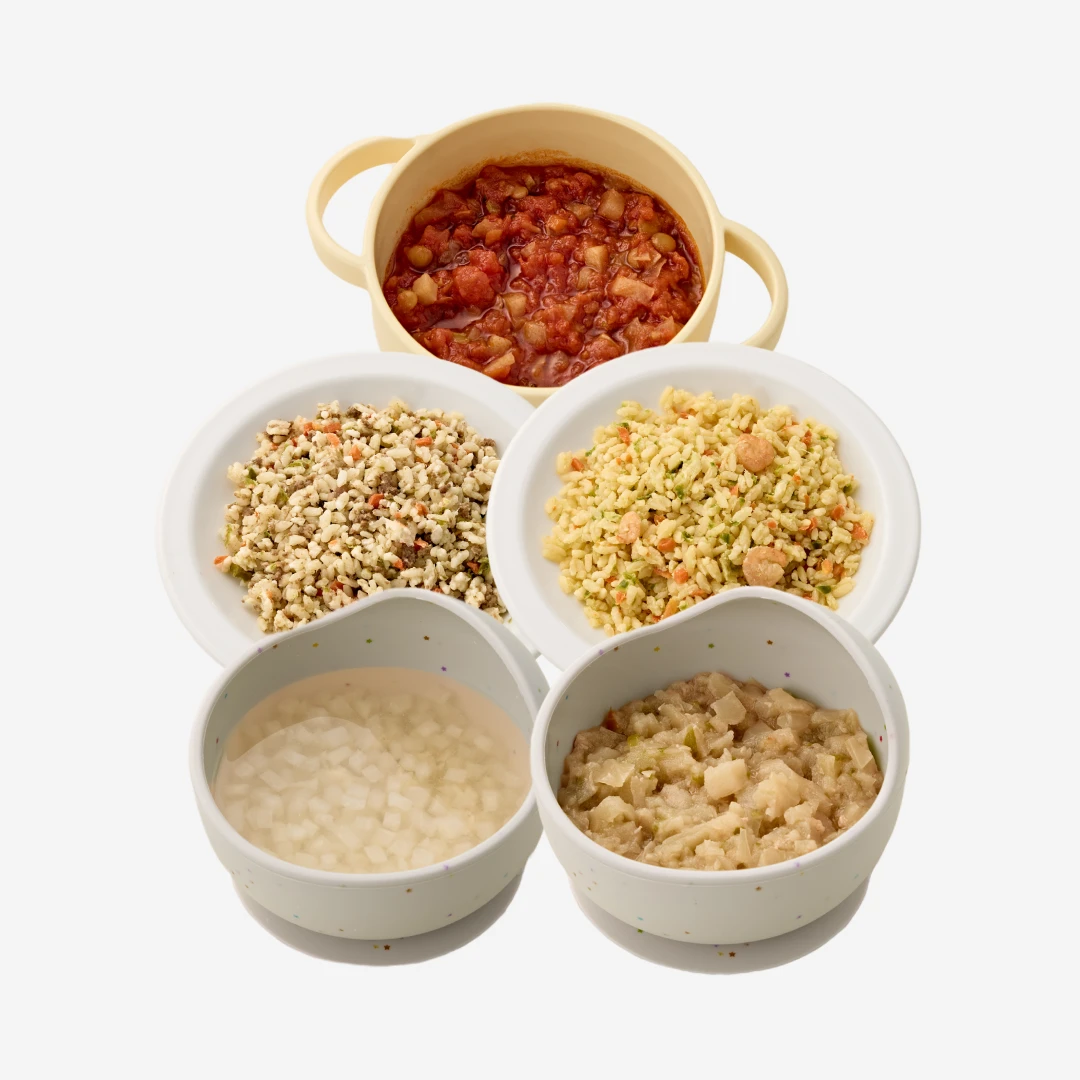 [타임세일] [푸드트리] 우리아이 균형 잡힌 식사 세트 2번 구성(국 2종, 볶음밥 2종, 덮밥소스 1종)