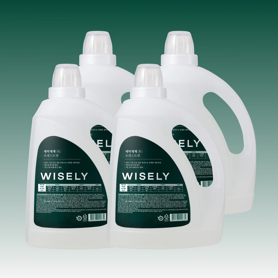 7종효소 세탁세제 3L 4개입
