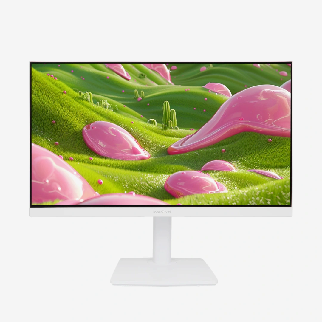 화이트 피벗 27인치 모니터 IP2728