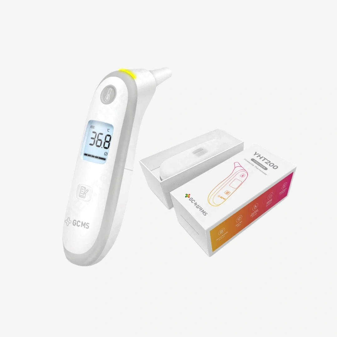 [한정수량] 메모리기능 탑재한 녹십자 귀 적외선 체온계 YHT200 (국내 A/S 가능)
