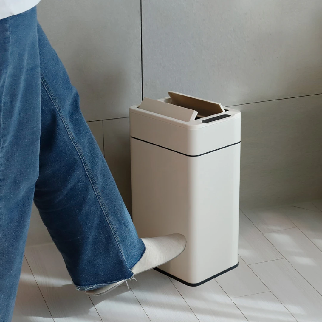 다룸 냄새 차단 스마트 자동 센서 쓰레기통 날개형 (10L 20L 30L) 