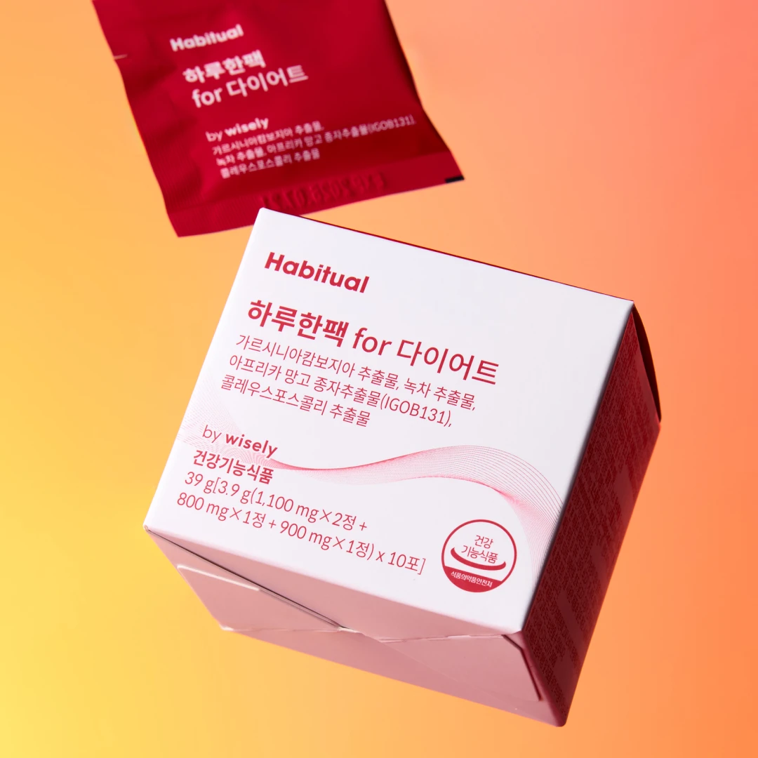 [녹차카테킨·가르시니아·콜레우스포스콜리·아프리카망고] 하루한팩 for 다이어트 (10일분)