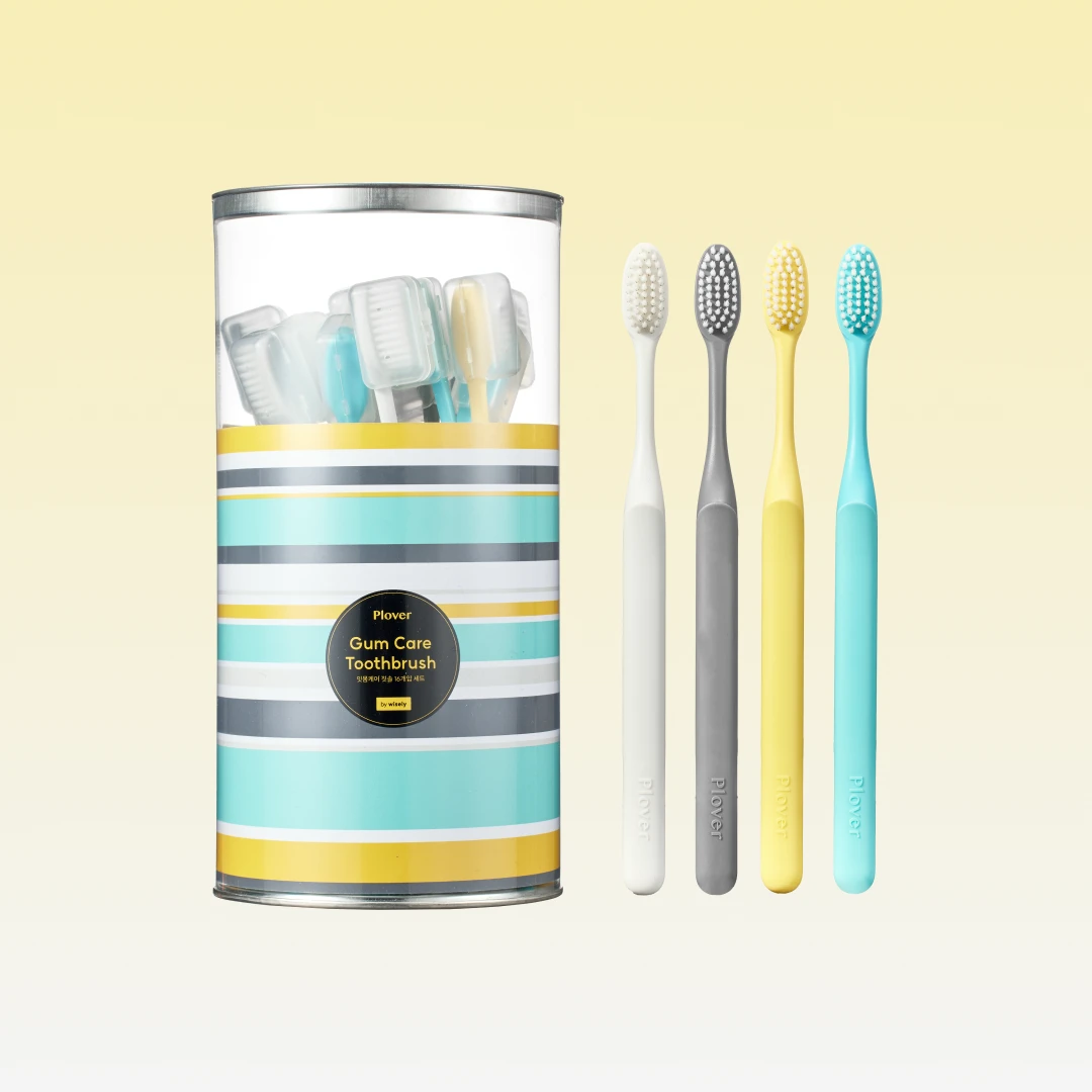 잇몸케어 초극세모 칫솔 (16개입)