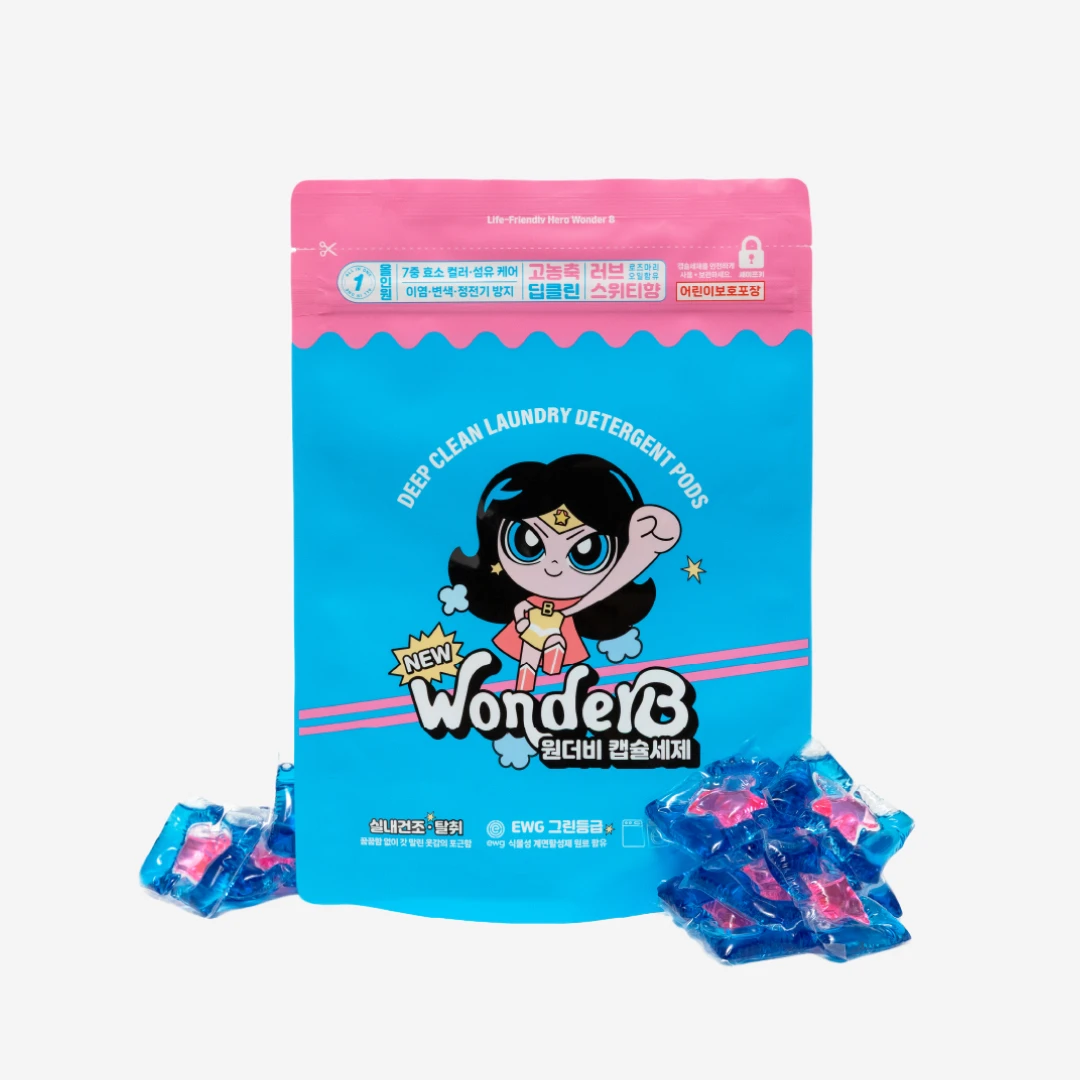 [원더비] 실내건조/드럼겸용 캡슐세제 32개입