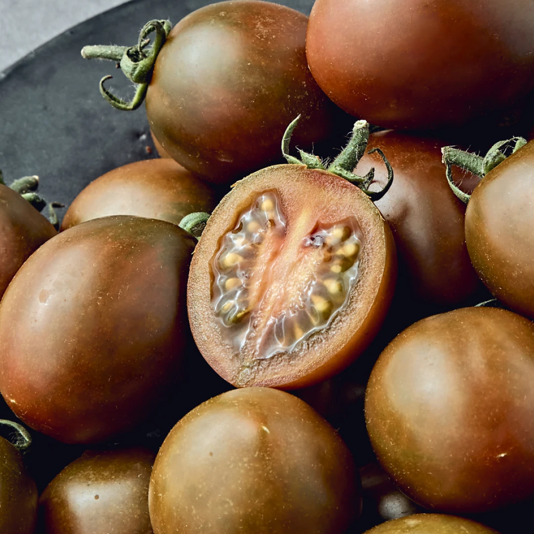 [산지직송] 탄탄한 과육의 흑대추방울토마토 1kg