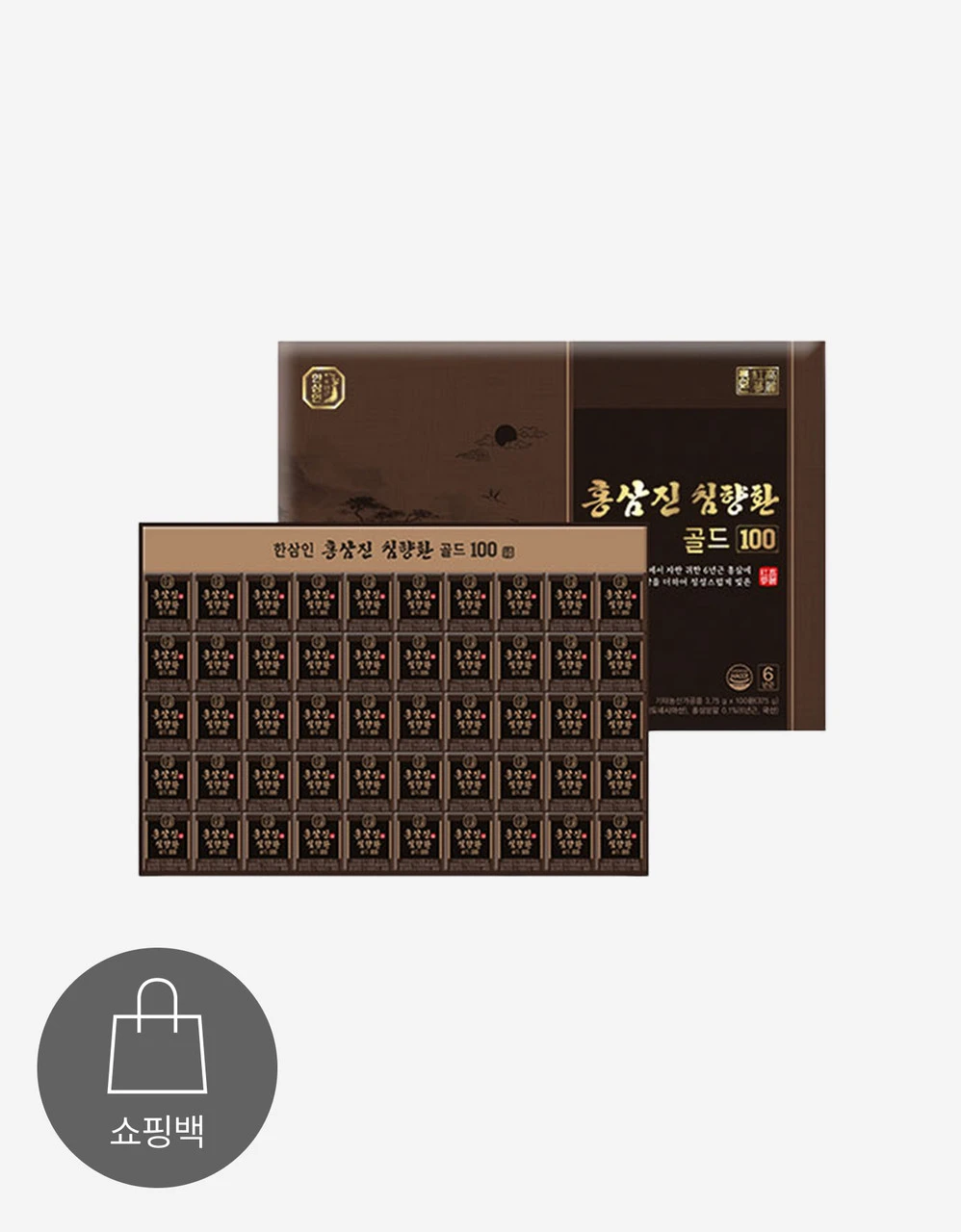 [사전예약][한삼인] 홍삼진 침향환골드100 [100환]