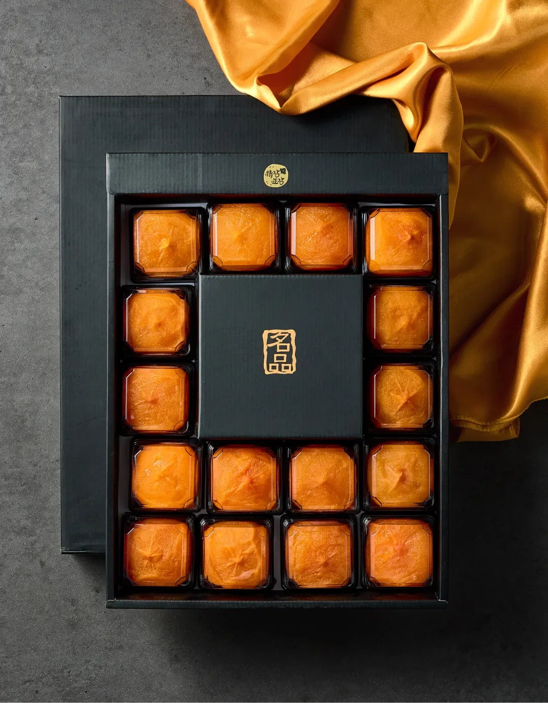 [사전예약][GAP 인증] 청도 햇 반건시 특대과 명절 선물세트 [특대과 80~100g 16입 1.28kg이상] 금보자기 동봉