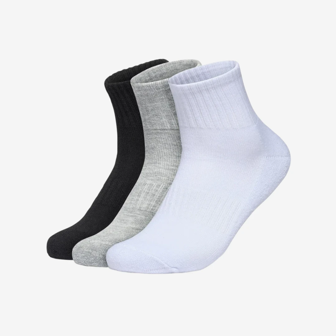 테슬라 공용 스포츠 중목 양말 3팩 TM-MZS403