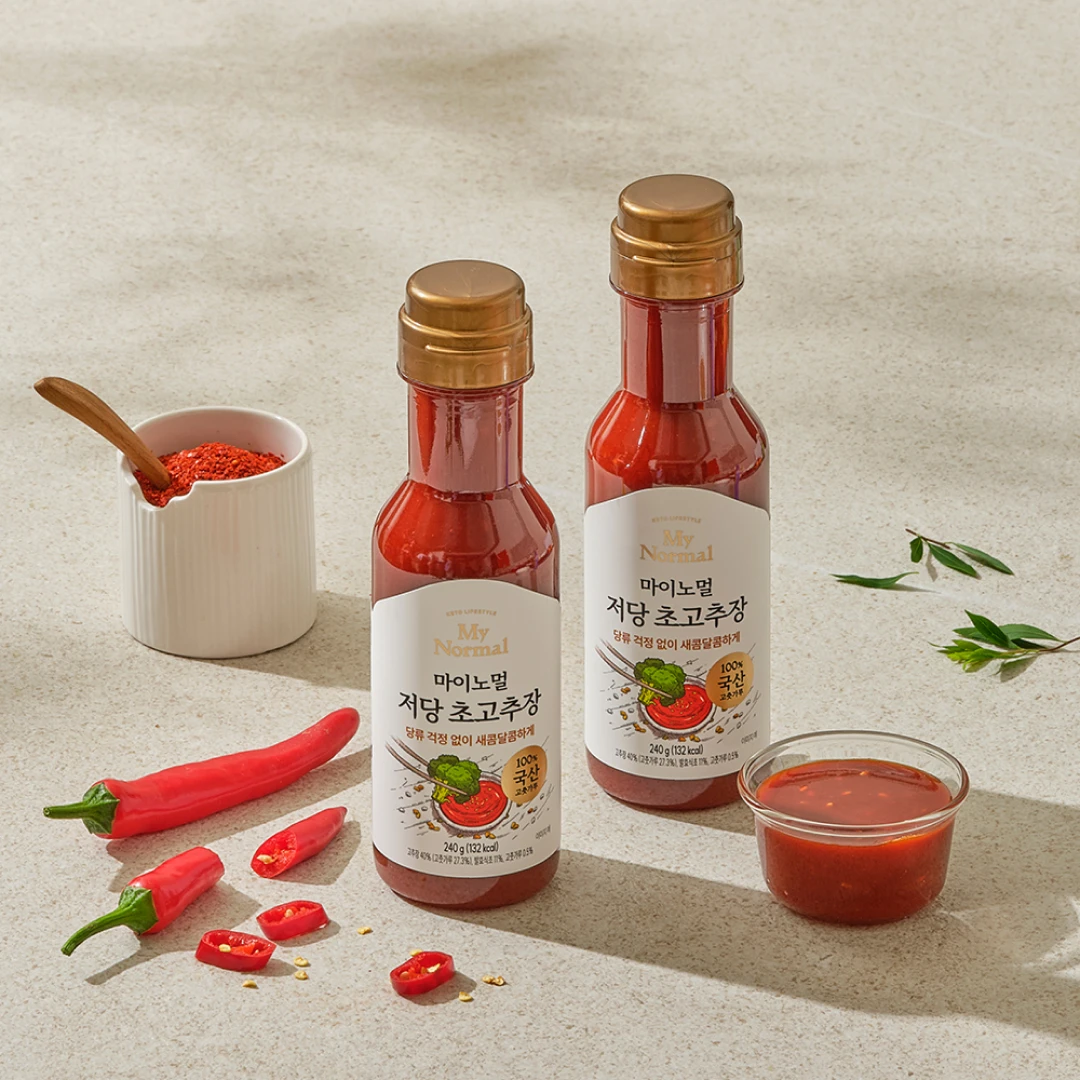 [마이노멀] 저당 초고추장, 240g