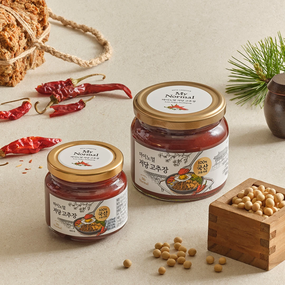 [마이노멀] 저당 고추장, 230g