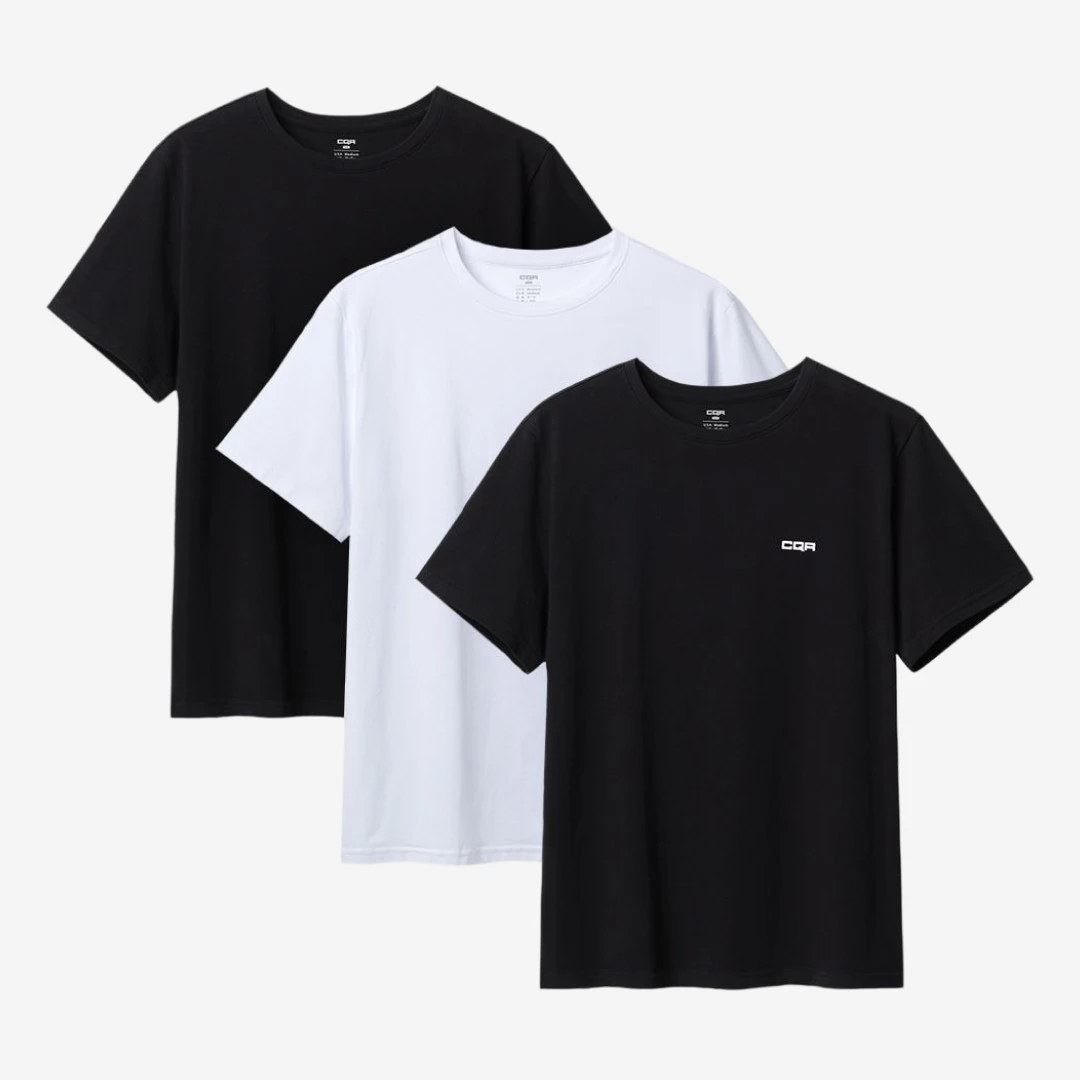 코튼 베이직 반팔 티셔츠 3PACK