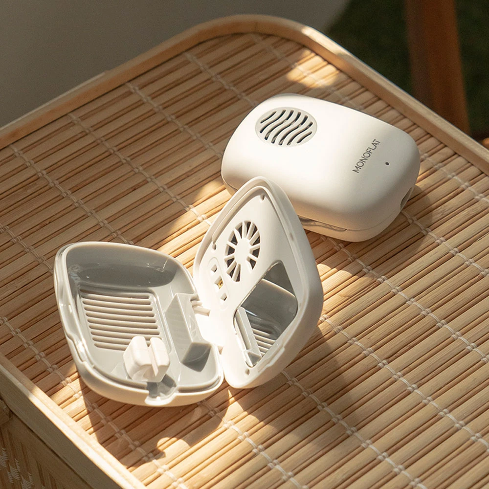 모노플랫 듀얼 케어 UV 휴대용 칫솔 살균기