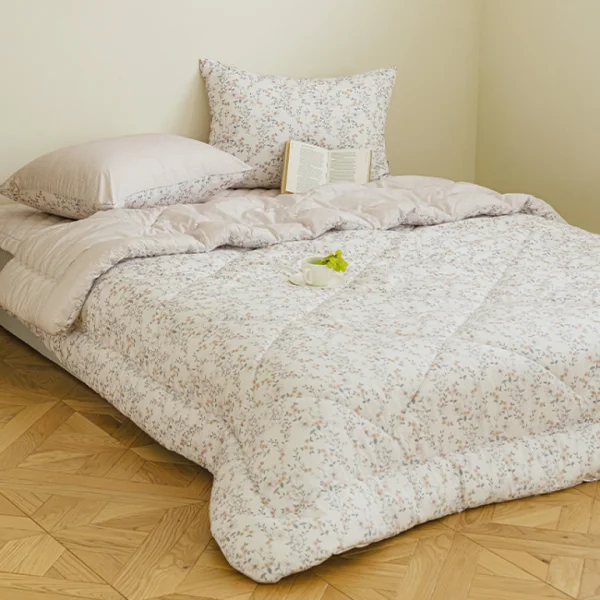 알러지케어 세사 릴리아 플라워패턴 차렵이불 (SS)