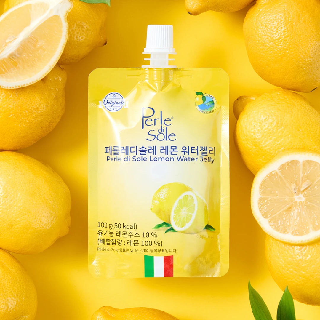[페를레디솔레] 100% 이탈리아 포지타노 워터젤리 100g