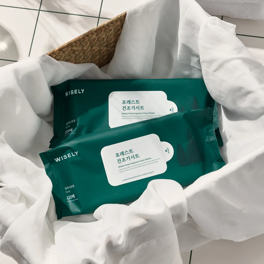 정전기 Zero 숲속향기 건조기 시트 120매