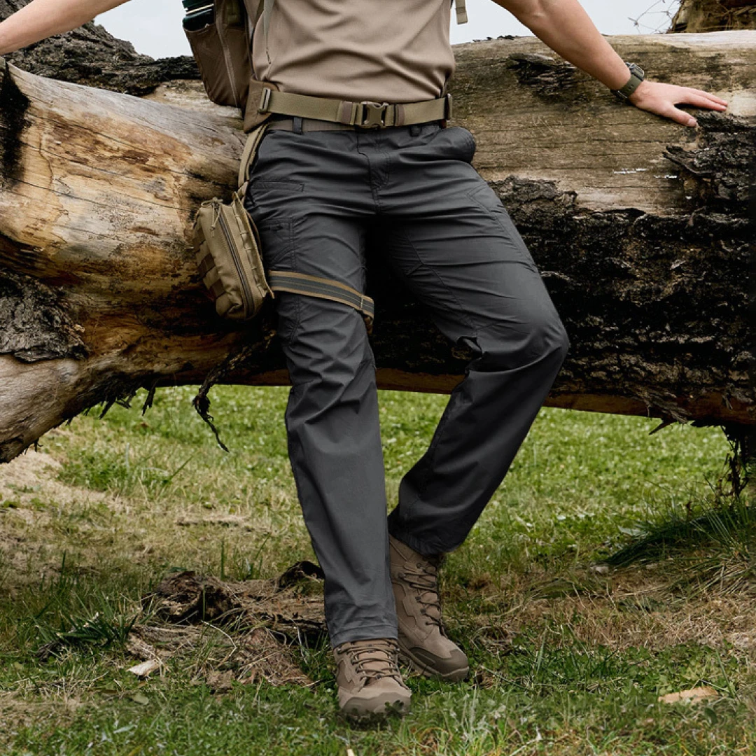 러니언 쿨링 등산 밴딩 스판 카고바지(색상옵션)