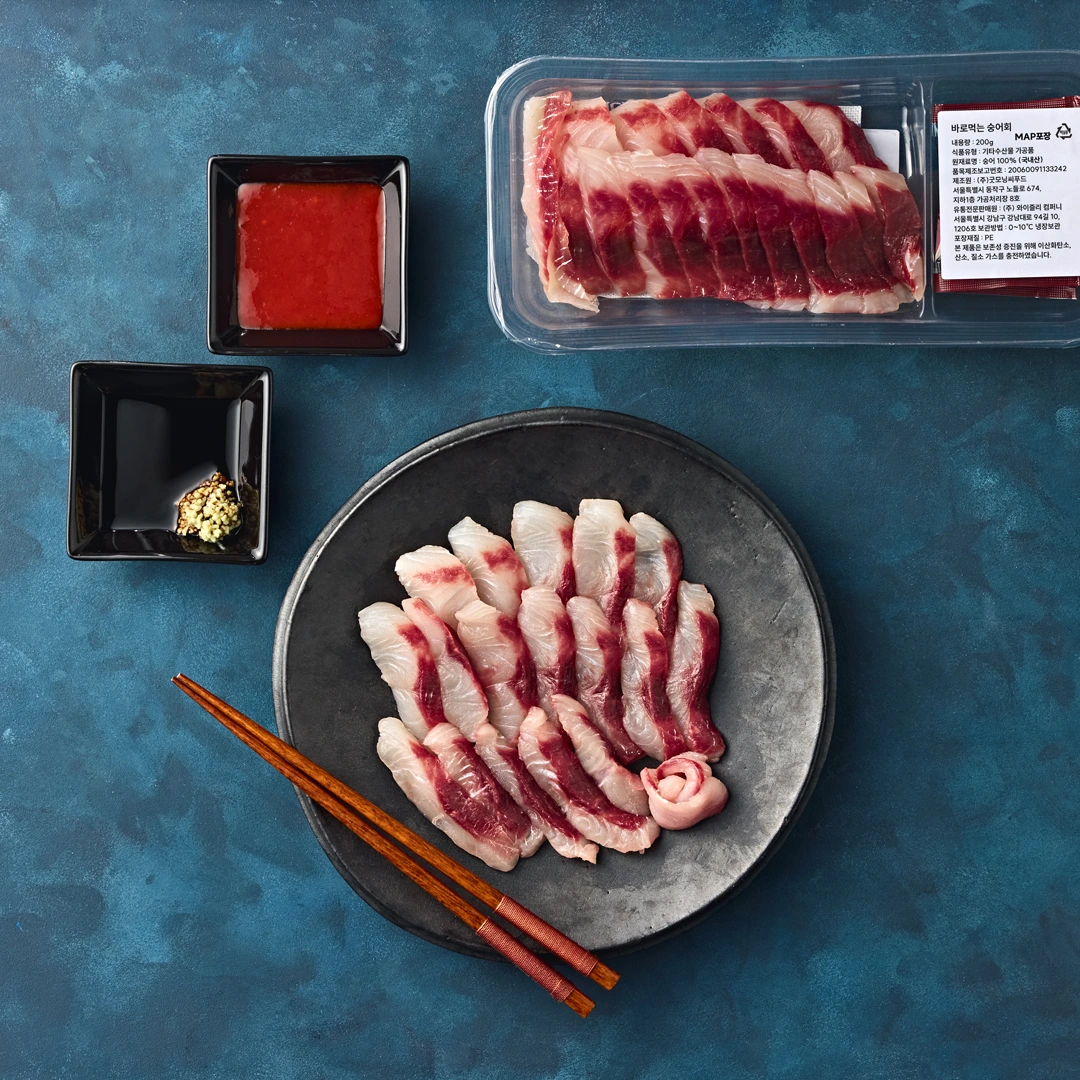 바로먹는 제철 보리숭어 회 200g