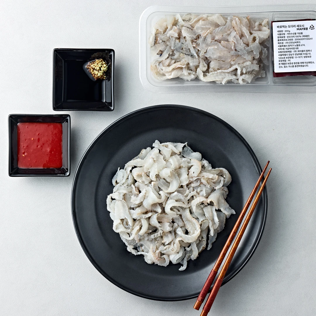 바로먹는 봄 도다리세꼬시 회 200g