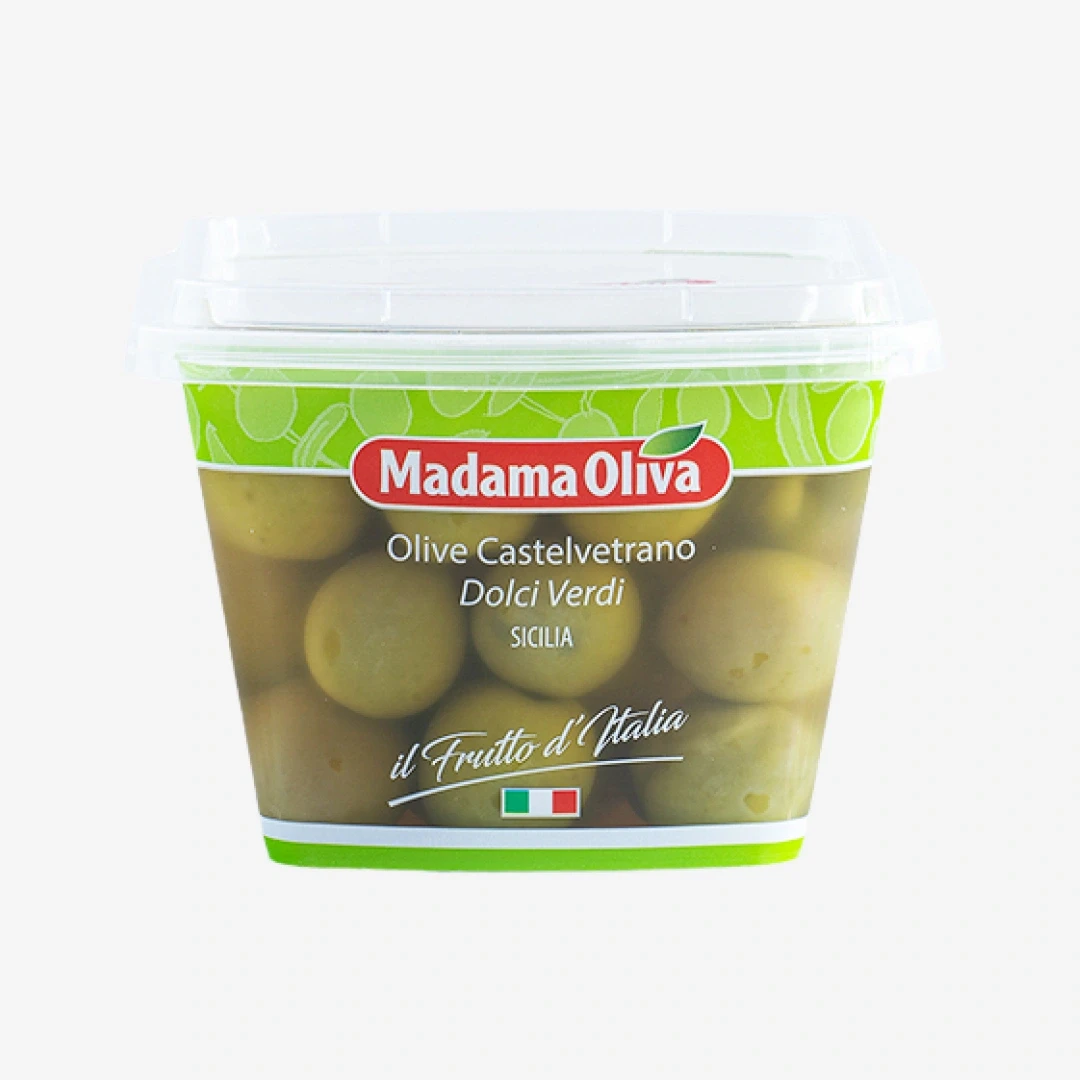 씨 없는 카스텔베트라노 데노치올라테 그린올리브, 480g