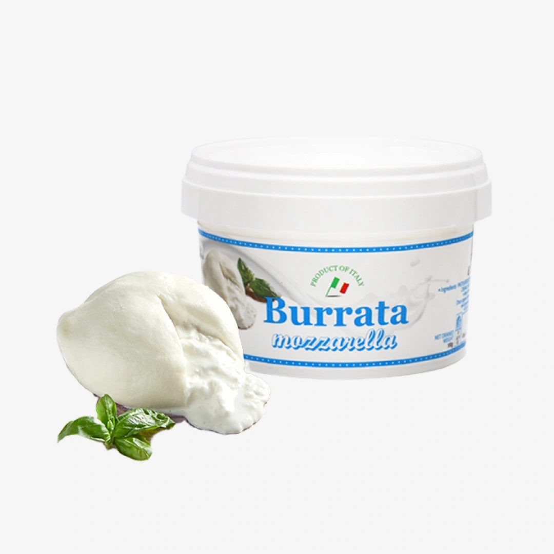 이탈리아 정통 모짜렐라 부라타 치즈 (냉동), 100g