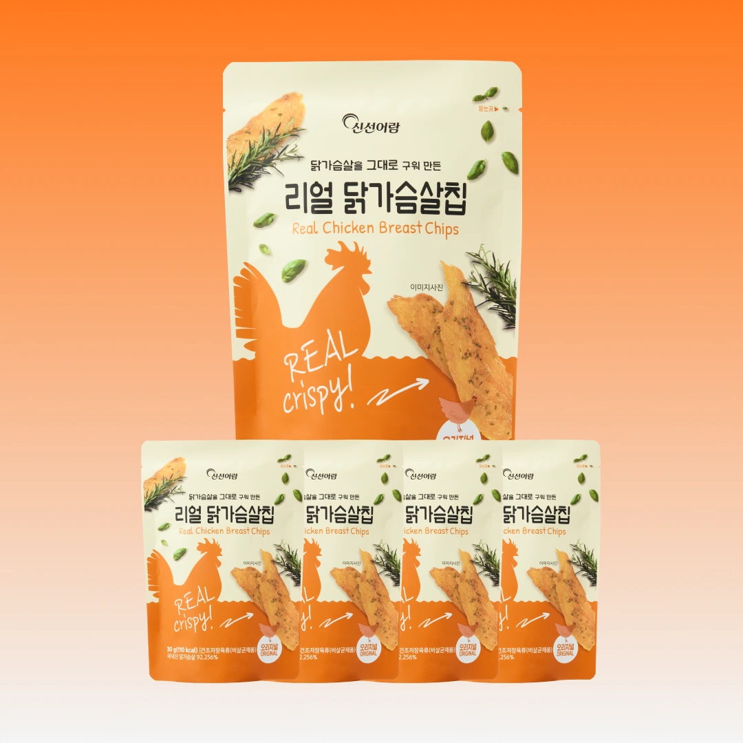 리얼 닭가슴살칩 오리지널 30g*5개입