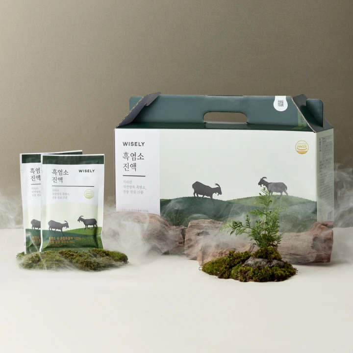 100% 지리산 자연방목 흑염소 진액 (1개월분)