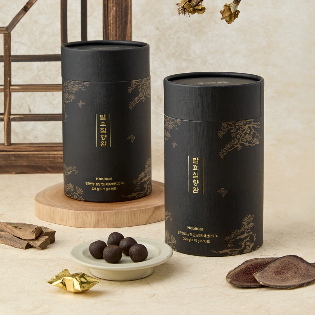 물에 가라앉는 고급 진침향 발효침향환 실속형 (2개월 분)