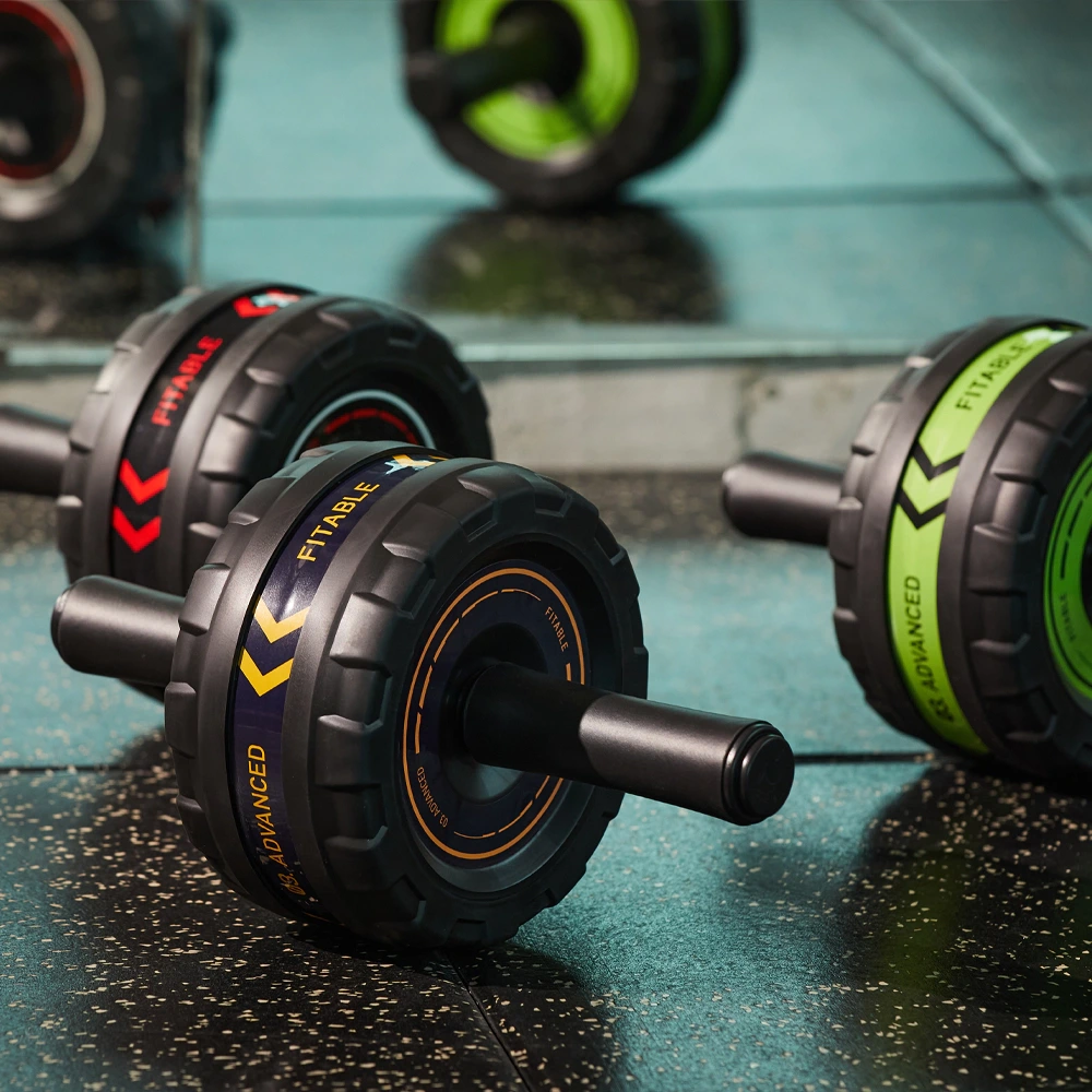 상급자용 AB 슬라이드 복근 롤러