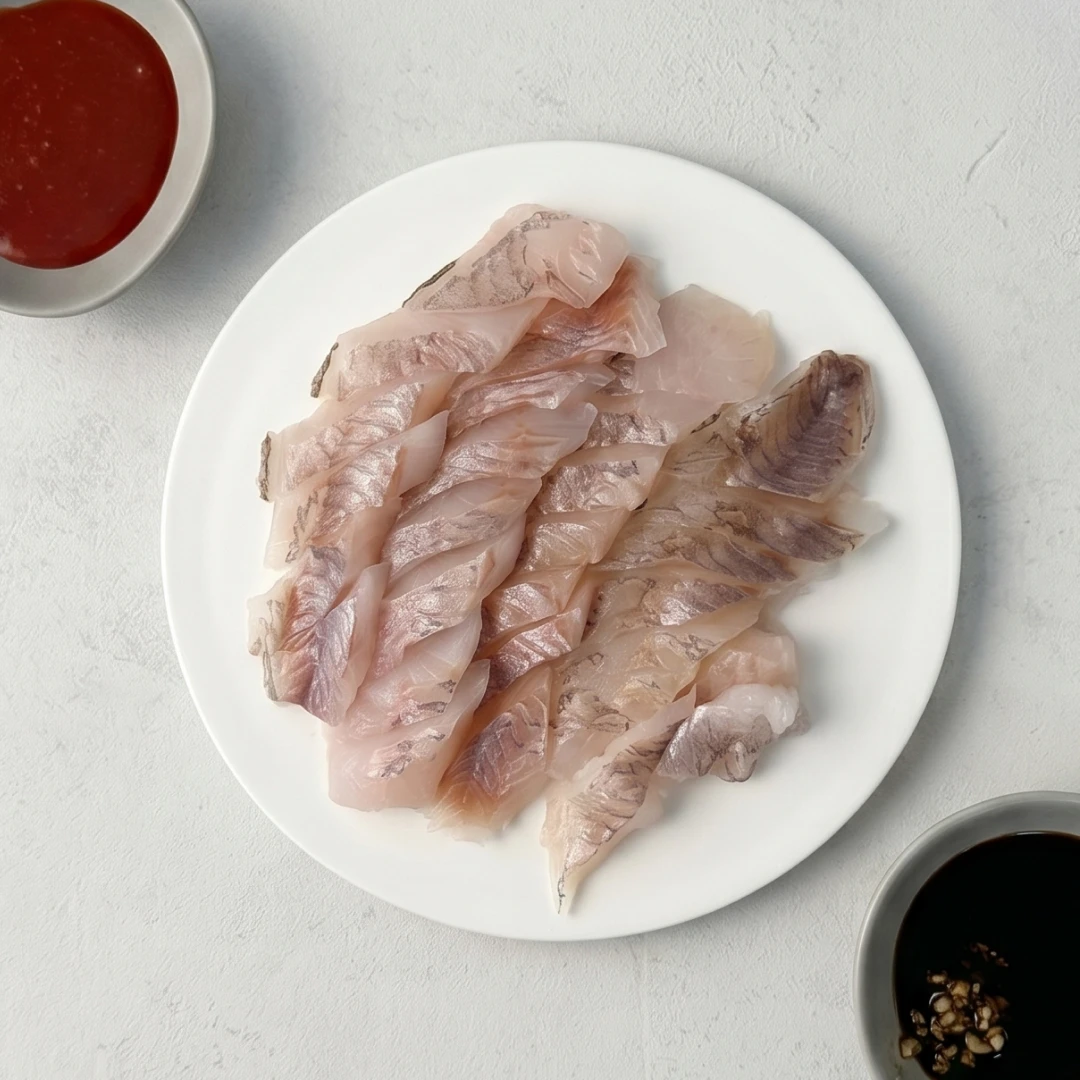 바로먹는 쫄깃 우럭회 200g