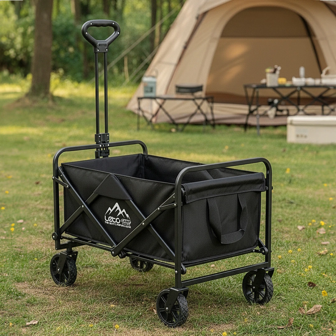 접이식 캠핑웨건 카트 (블랙)