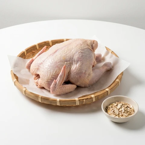 [복날 추천]1등급 토종닭 1,050g(부재료 포함)