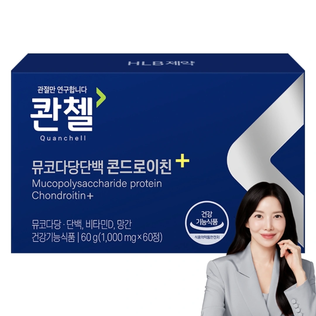 뮤코다당단백 콘드로이친 플러스 60정 1개  