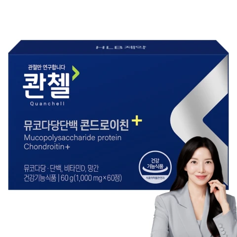 뮤코다당단백 콘드로이친 플러스 60정 1개  