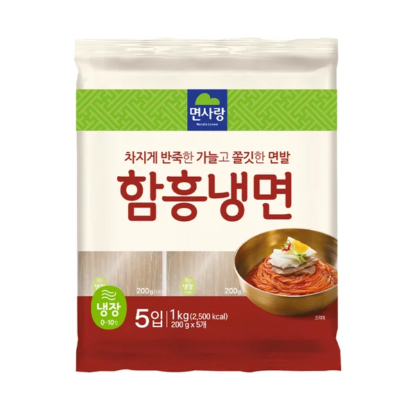 면사랑 함흥냉면(사리) 5입 1kg