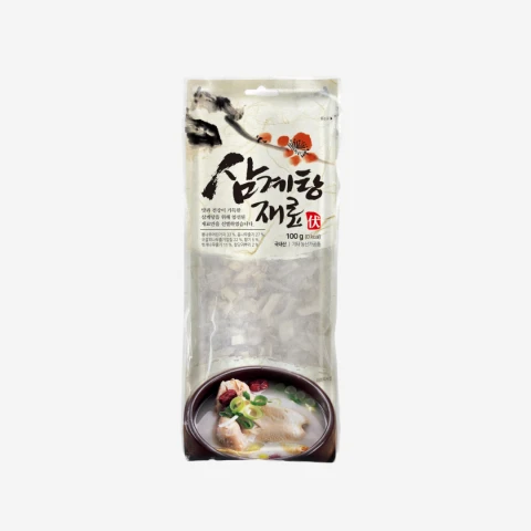 엄선한 삼계탕재료 100g