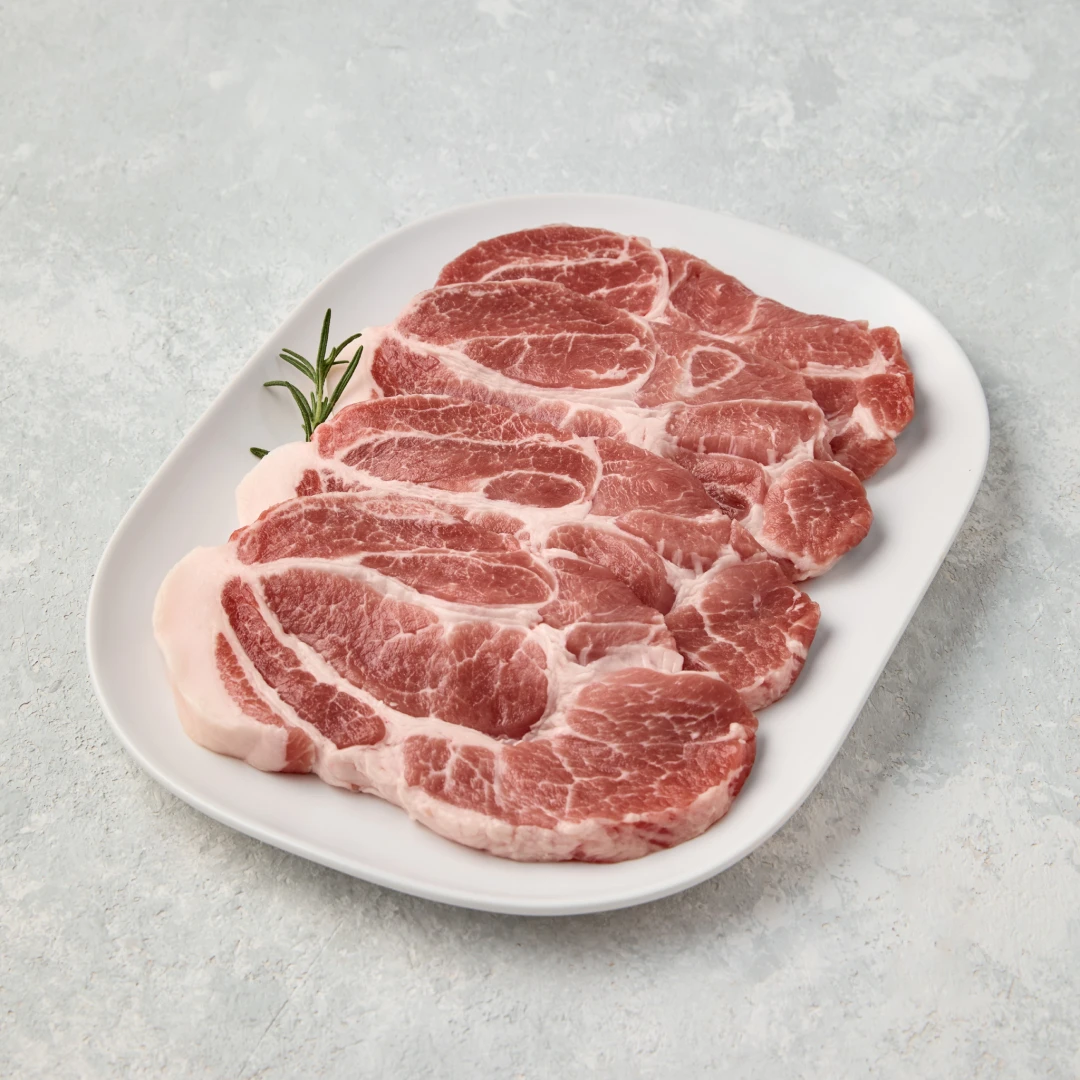 1등급 한돈 목살 구이용 500g