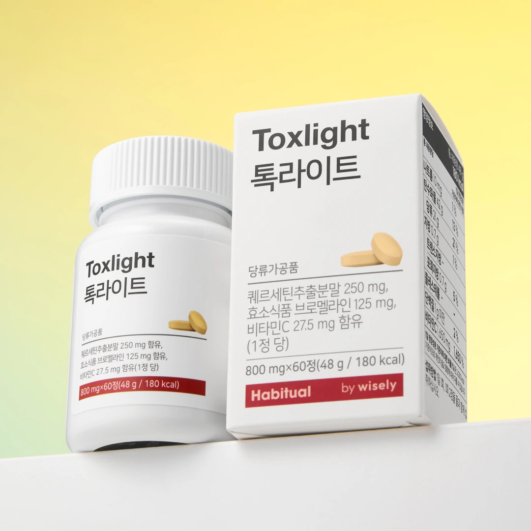 [브로멜라인·퀘르세틴] 톡라이트(1개월분)