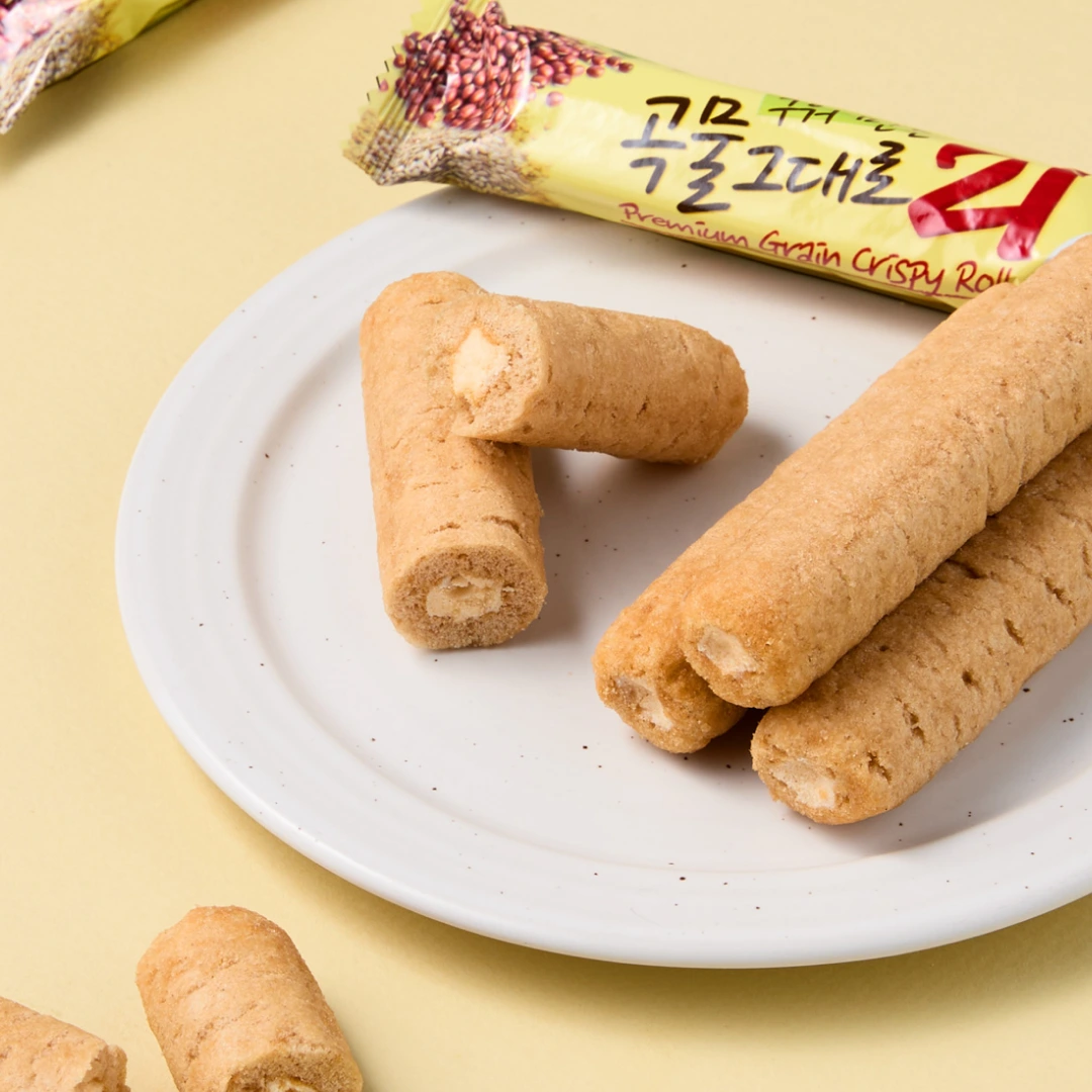 국내산 21곡 크리스피롤 500g