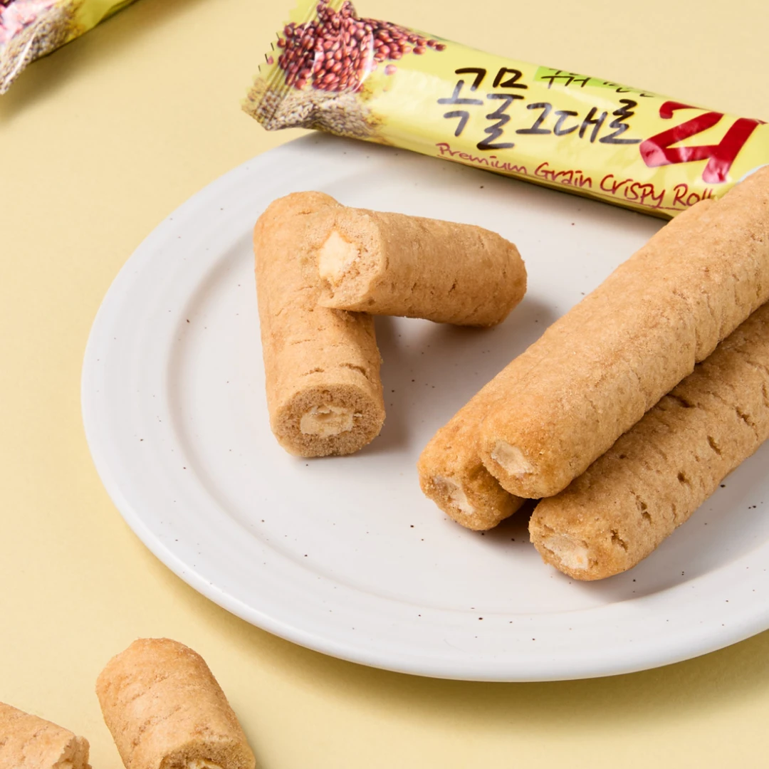 국내산 21곡 크리스피롤 500g