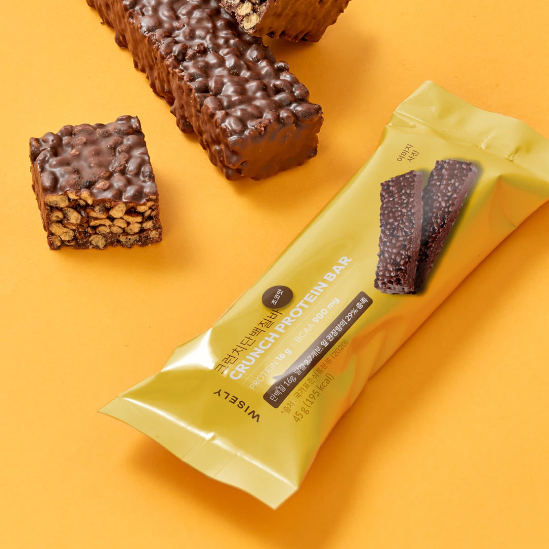 크런치 단백질바 12개입 (1개당 단백질 16g)
