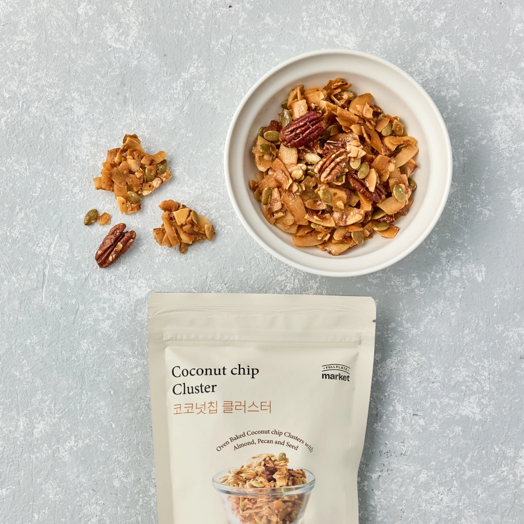 코코넛칩 시리얼 견과 간식 2팩 150g*2ea