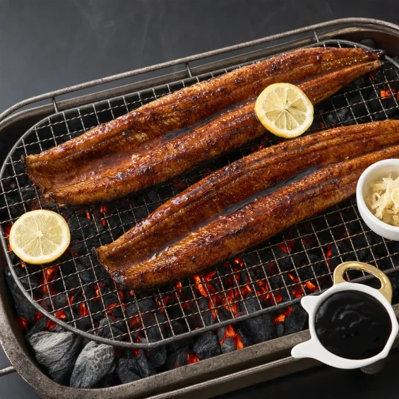 [8/15일까지 행사] 자포니카 자연방목형 초벌 민물 장어 3미 (초벌 후 500g 내외)